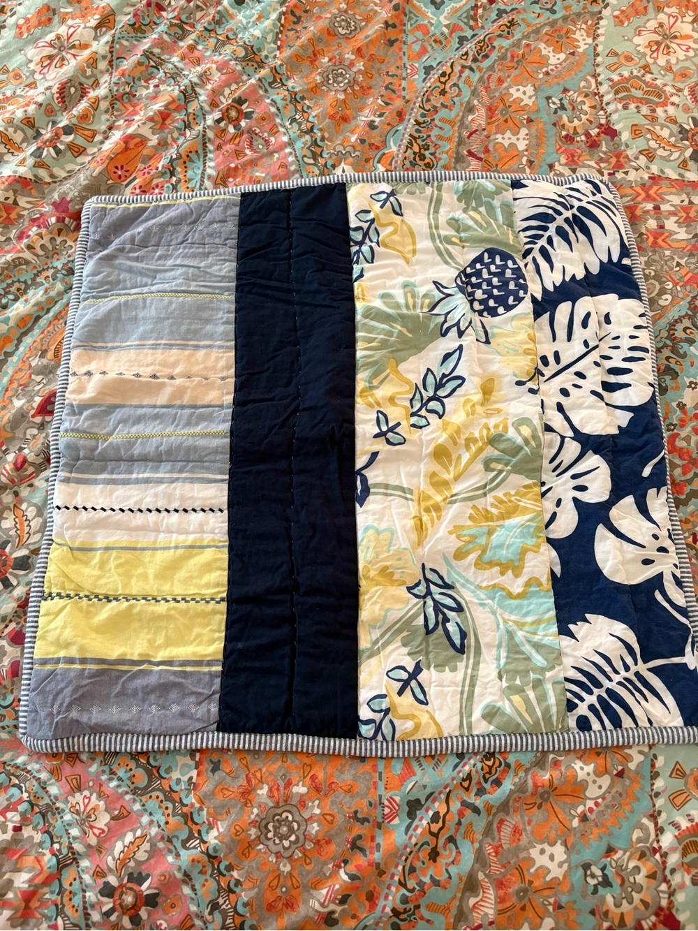 Pottery Barn Kids - Asher Surf Euro Sham Cover